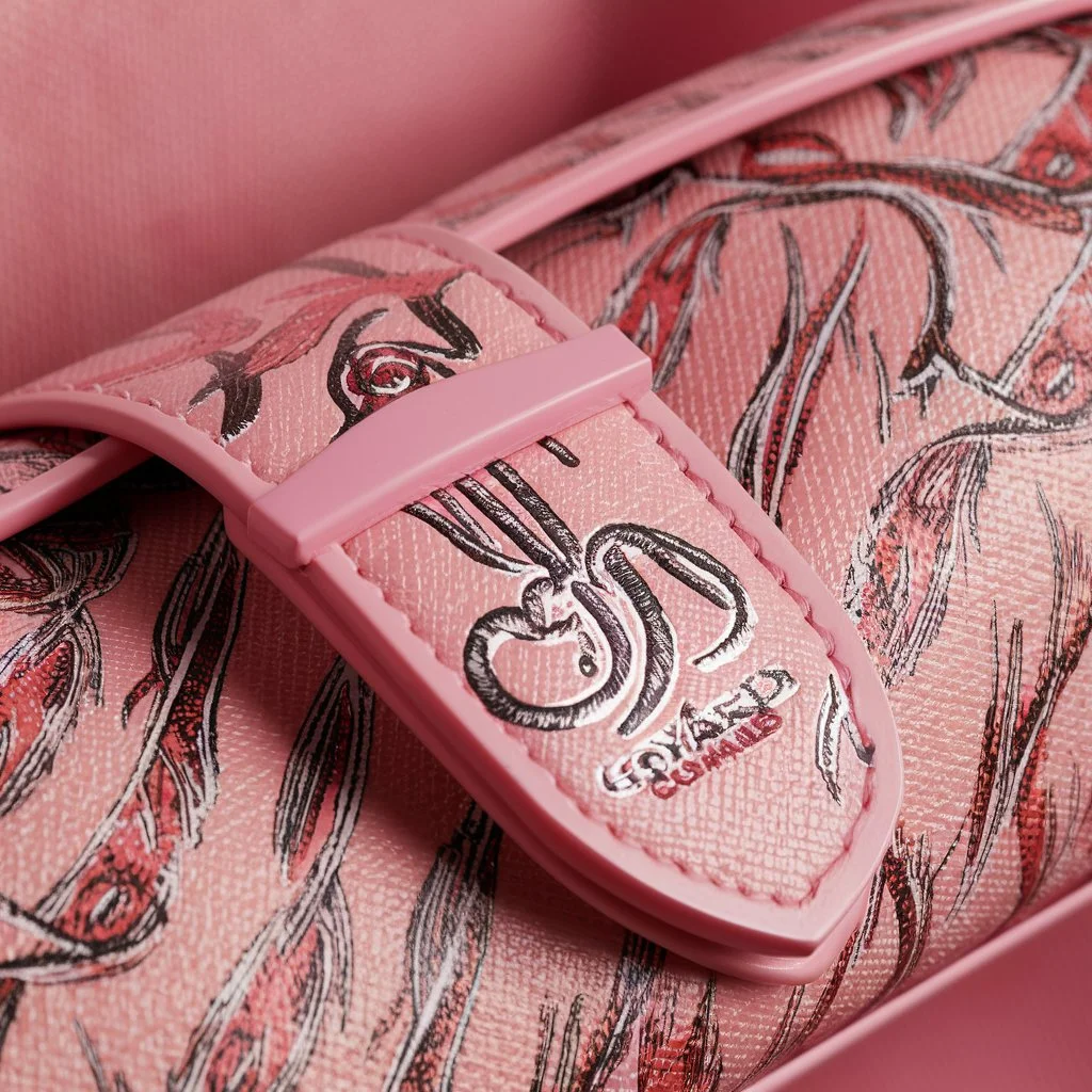 Iconic Pink Goyard Patterns