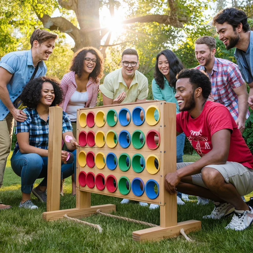 Why Everyone is Obsessed with the Giant Connect Four Yard Game