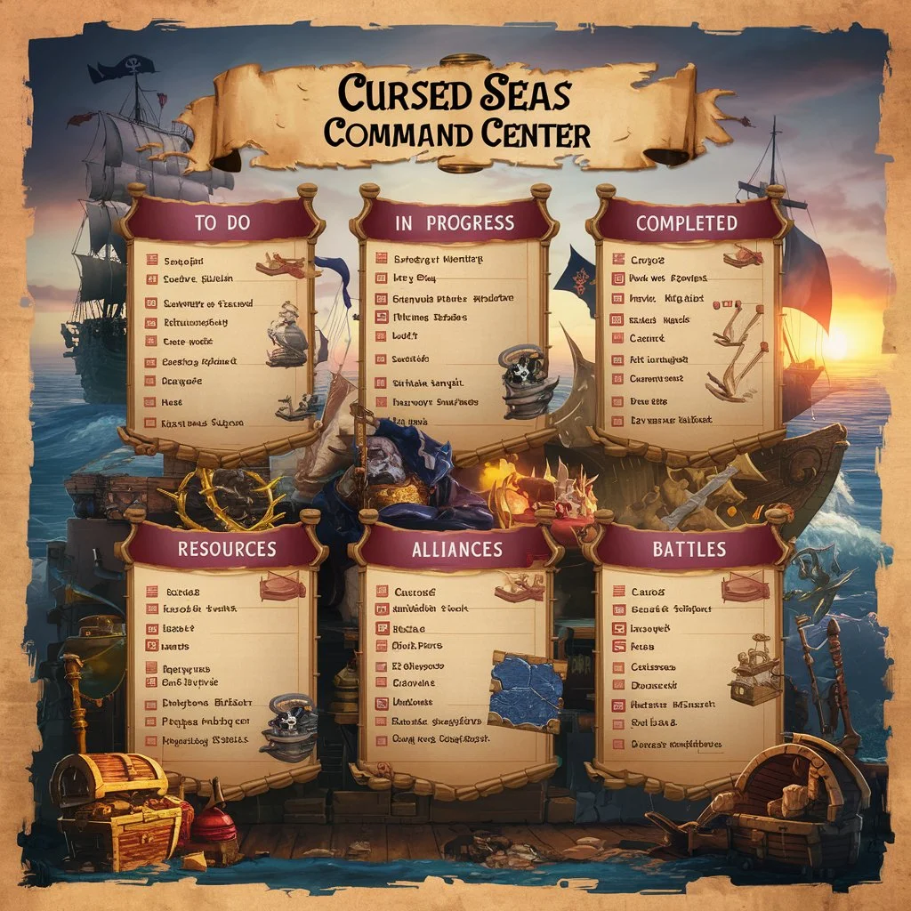 Cursed Seas Trello Mastery: Tips and Strategies