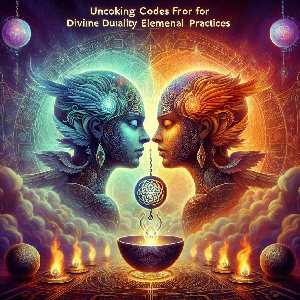 Unlocking Codes for Divine Duality Elemental Practices